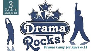 Drama Rocks! Drama Camp for ages 6-11 cover picture