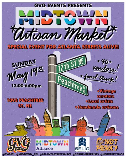 Midtown Artisan Market - May 19th, 2024