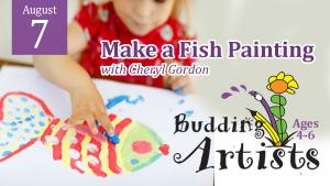 BUDDING ARTISTS: Create a Fish Painting cover picture