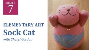 Elementary Art: Create a Sock Cat cover picture