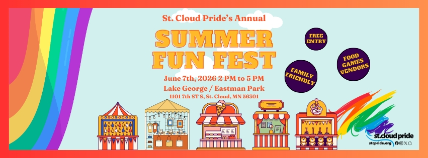 St. Cloud Pride Summer Fun Fest  2026