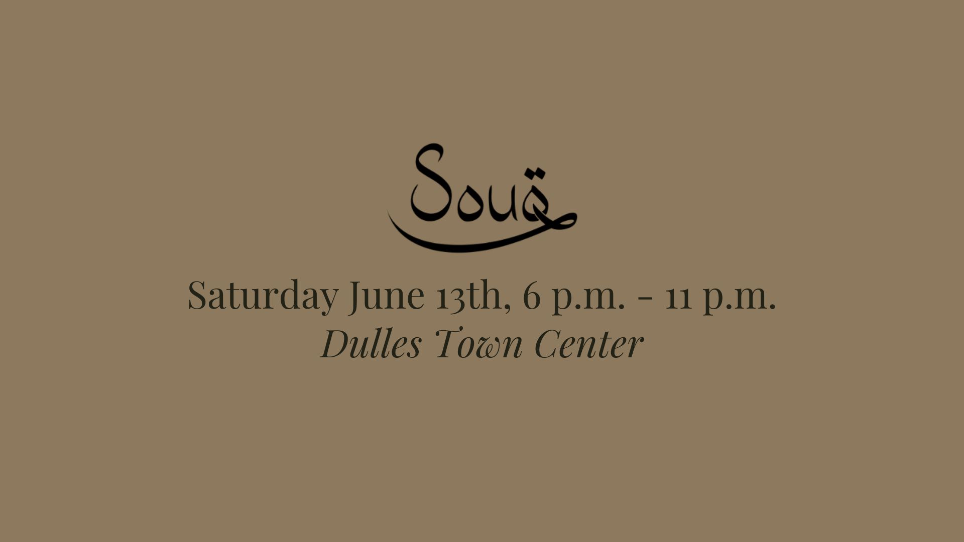 SOUQ Social - Dulles Town Center - 06.13.2026
