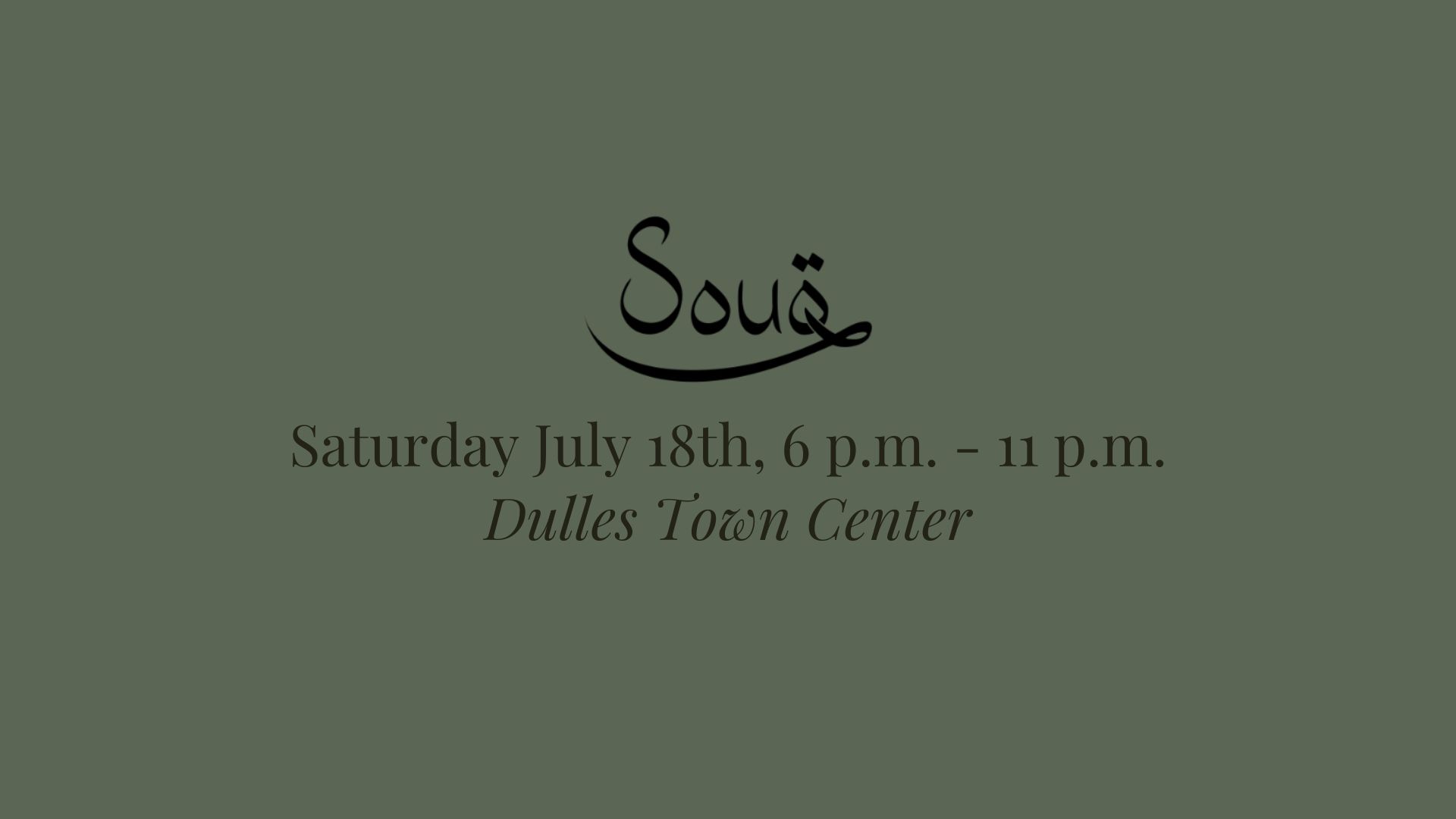 SOUQ Social - Dulles Town Center - 07.18.2026