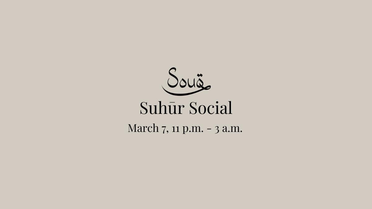 SOUQ Suhūr Social 03.07.2025 cover picture