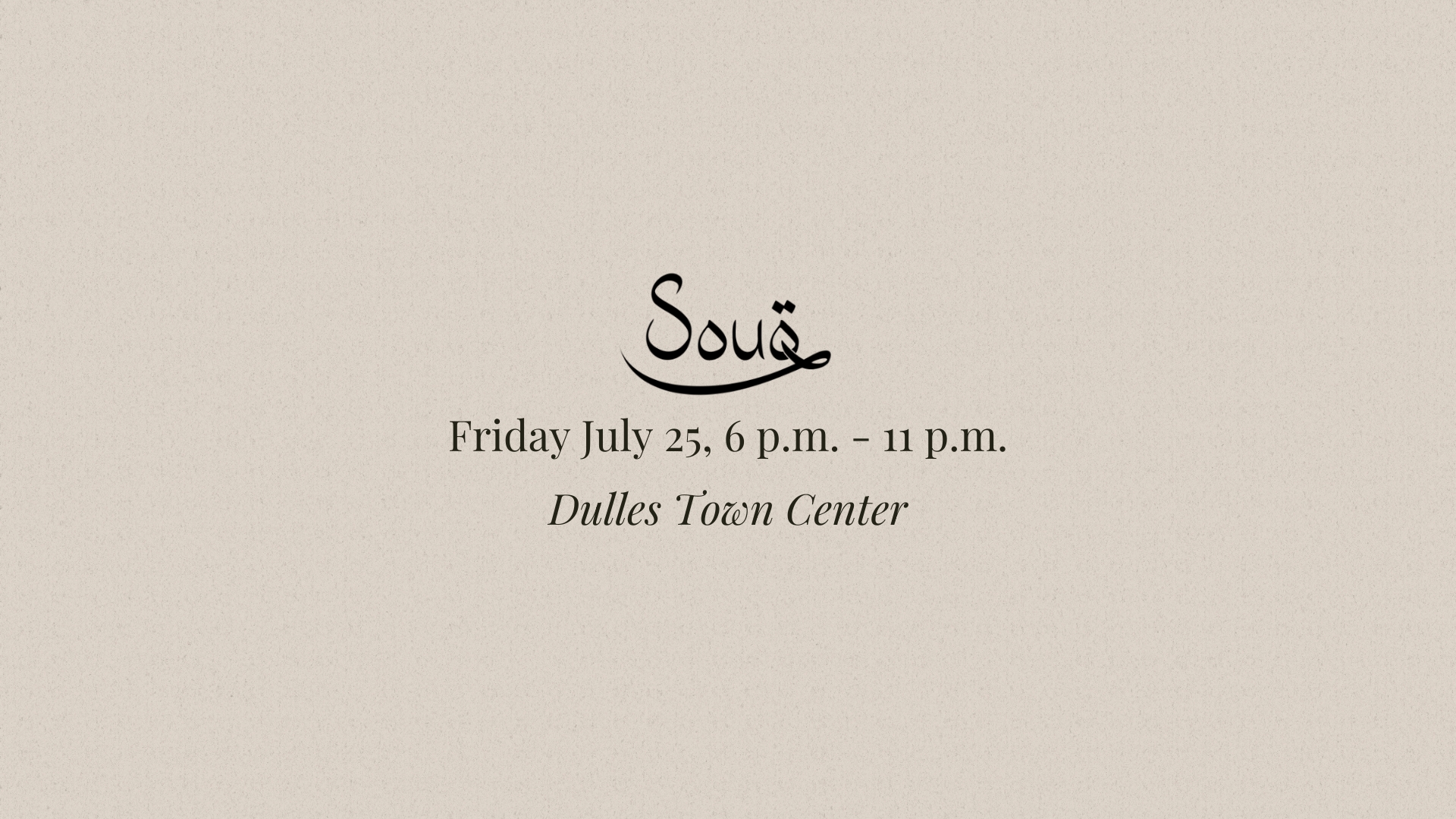 SOUQ Social - Dulles Town Center - 07.25.2025