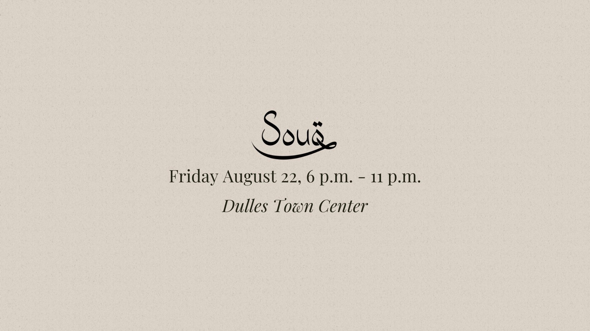 SOUQ Social - Dulles Town Center - 08.22.2025