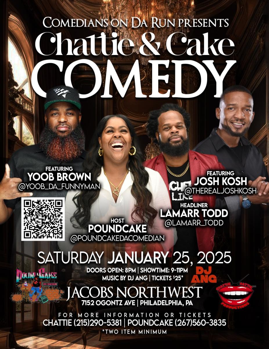 Chattie & Cake Comedy Show cover image