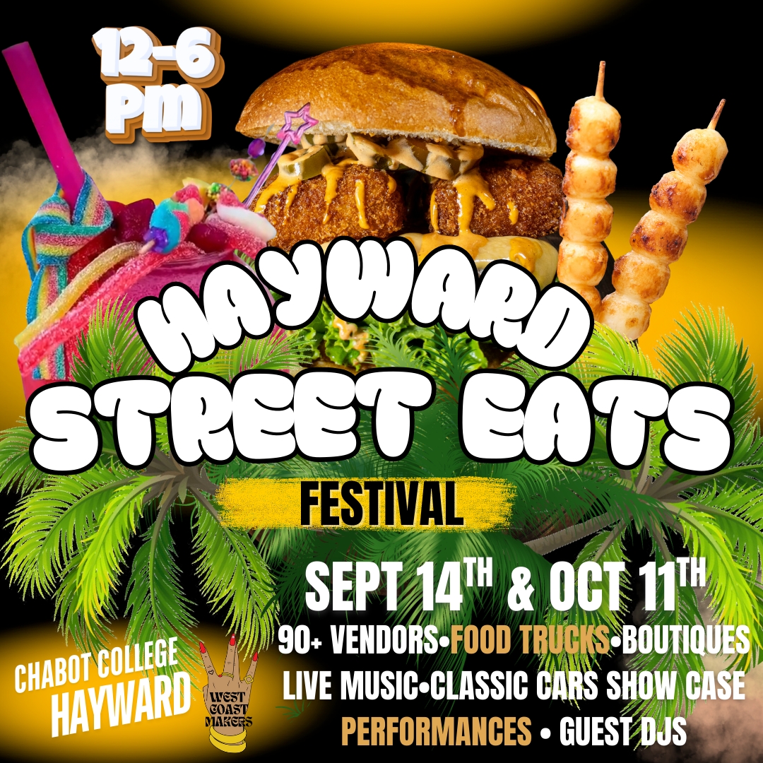 Sept 14th HAYWARD STREET EATS FESTIVAL