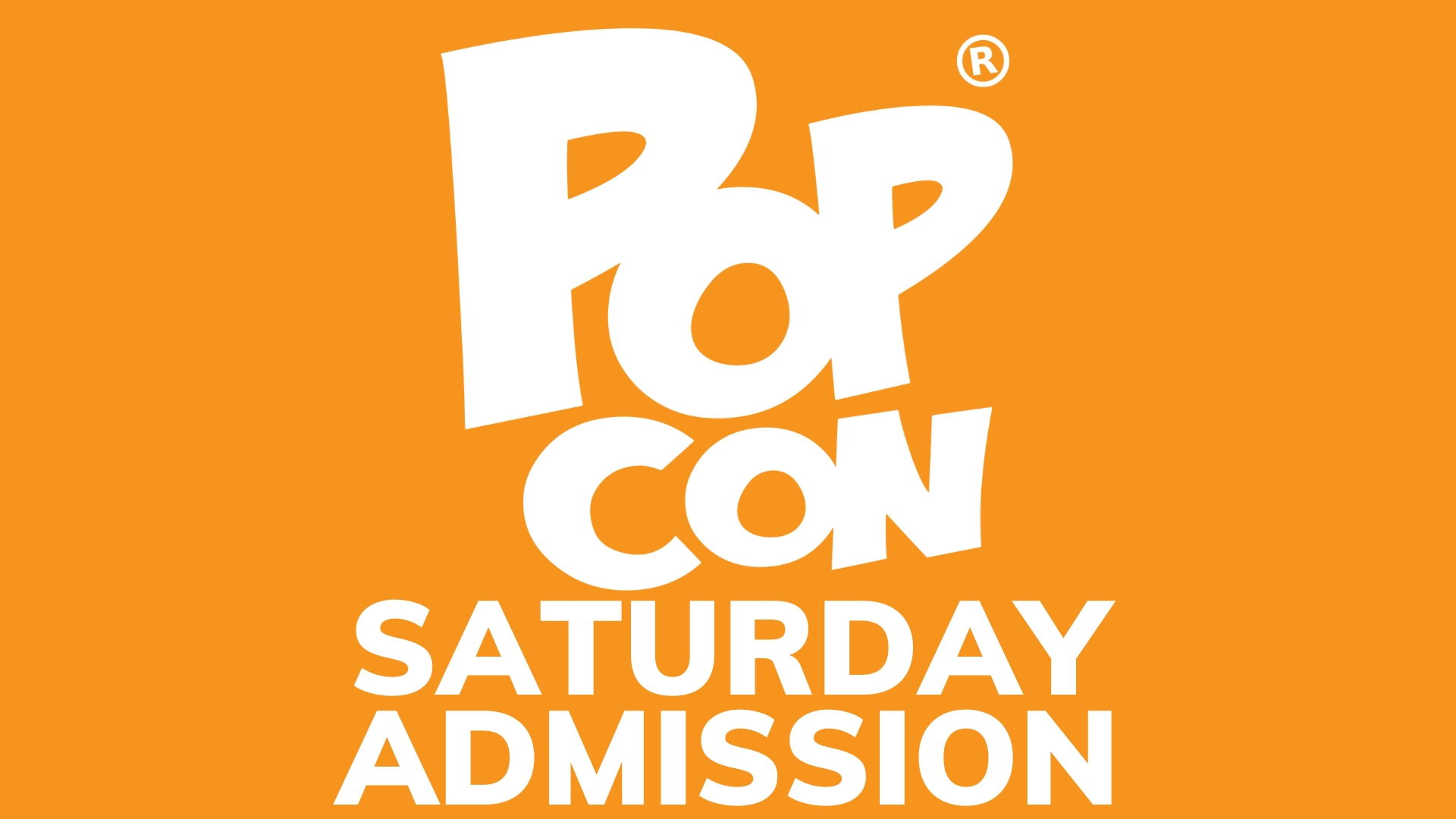 Saturday Admission (use discount code POPCON20) cover picture