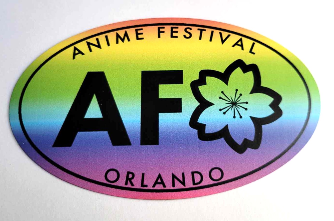 AFO Car Magnet (Rainbow) cover picture
