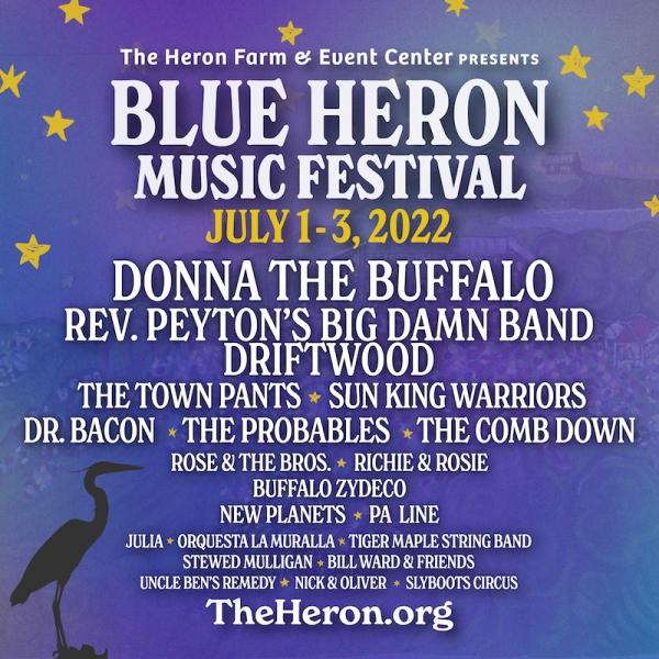 The Great Blue Heron Music Festival