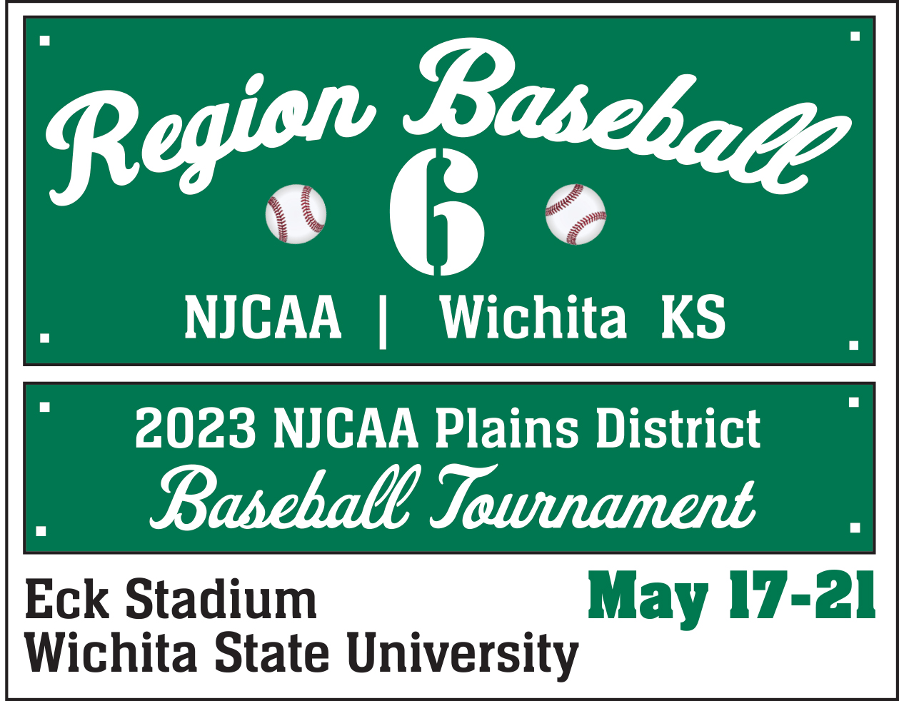 2023 NJCAA Baseball Plains Regional Tournament cover image