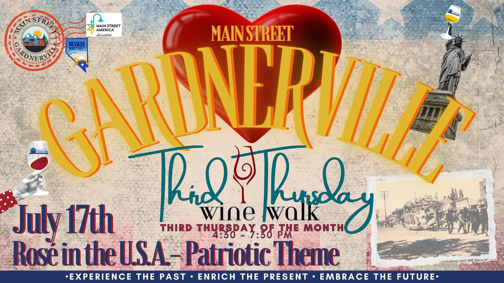 Third Thursday Wine Walk-Rosé in the U.S.A.
