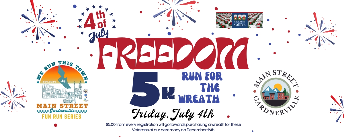 Freedom 5k Fun Run/Walk Run for the Wreath