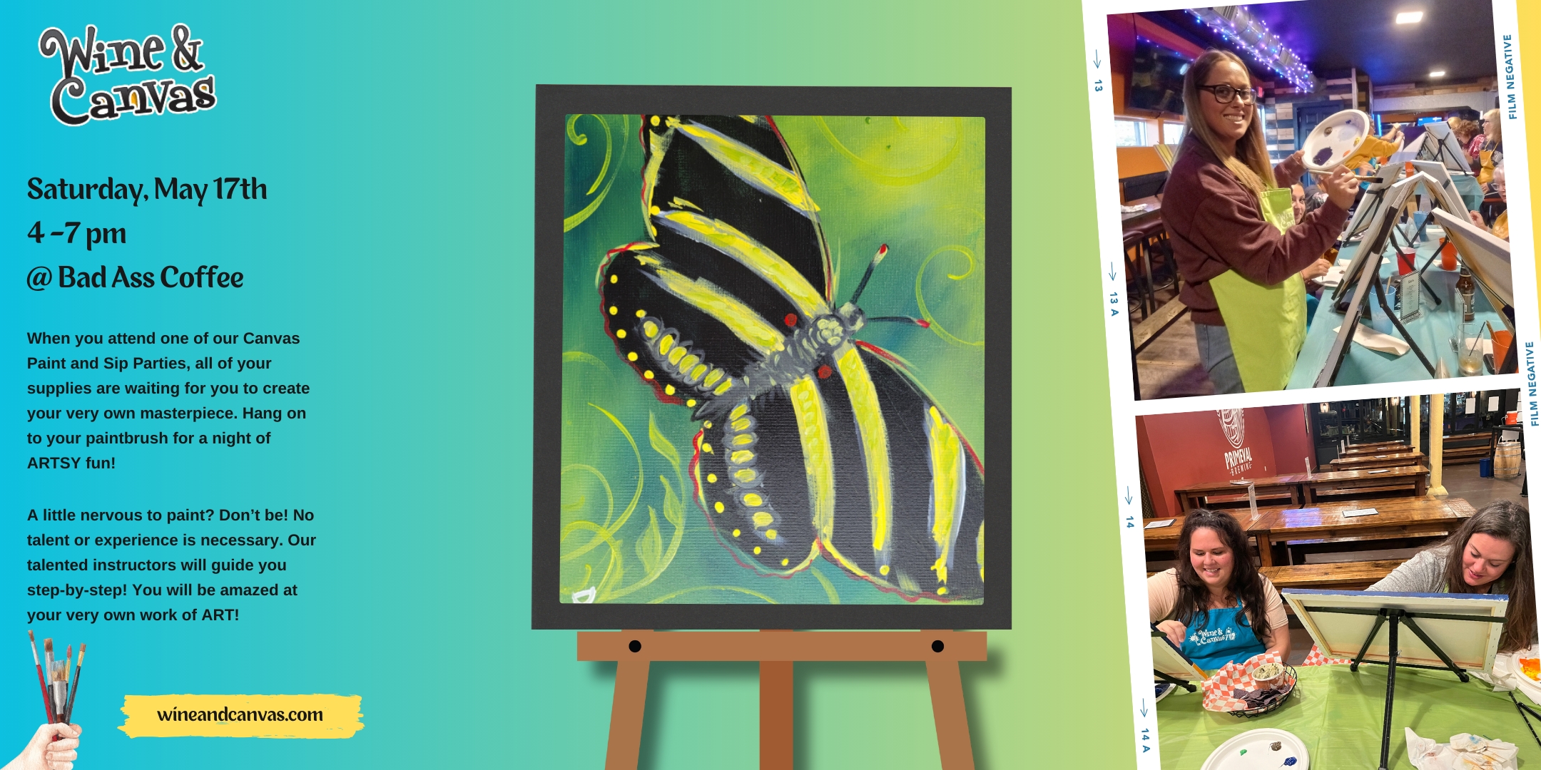 Naples Paint & Sip – Butterfly Breeze