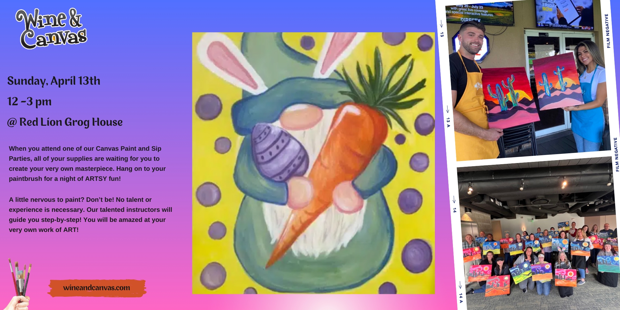 Fountain Square Spring Paint – Bunny Gnome