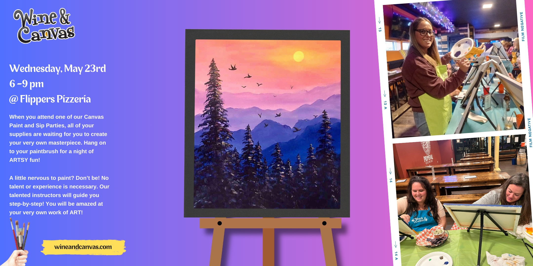Tampa Paint & Sip – Atop the Canopy