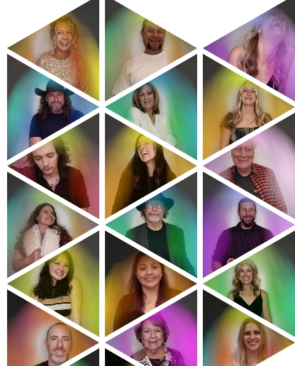 Aura Portaits at the Grow & Gather Market