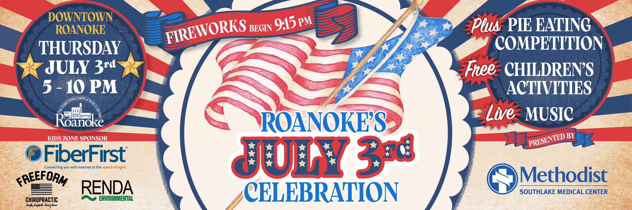 July 3rd All American Fireworks & Festival