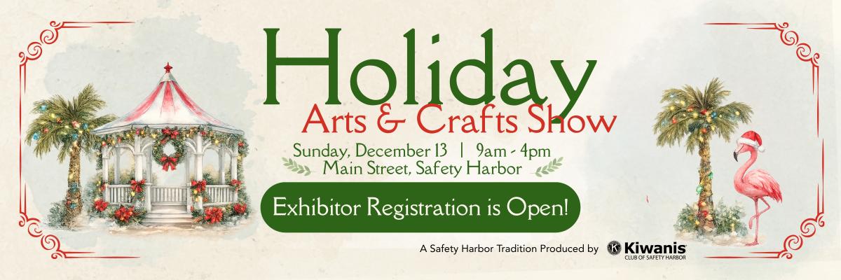 2026 Kiwanis of Safety Harbor Holiday Arts and Crafts Show