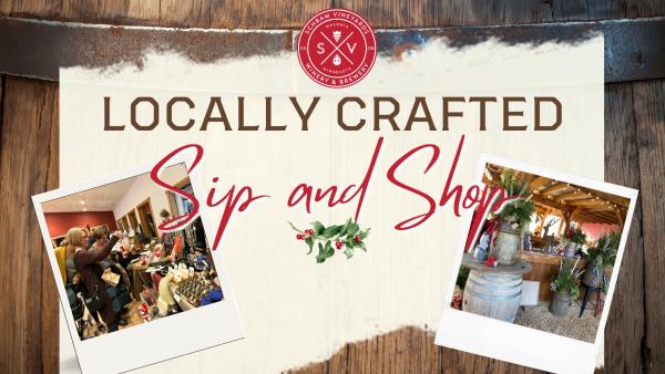 Locally Crafted Sip and Shop