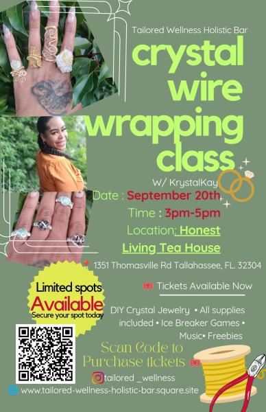 Wire Wrapping Class w/ KrystalKay - September Edition