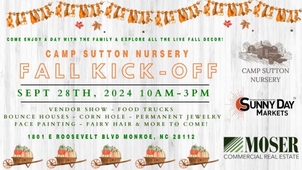 Camp Sutton Fall Festival Application