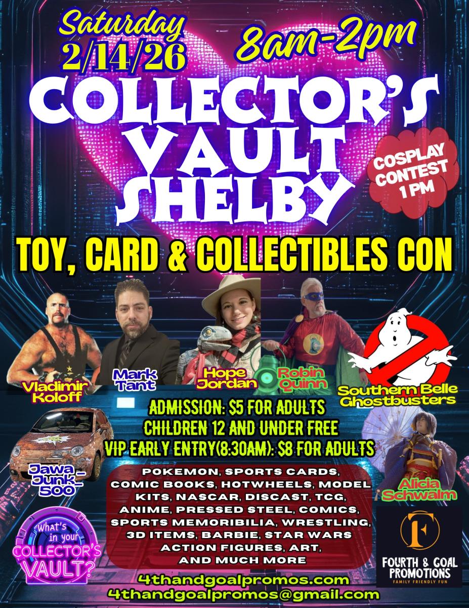 Collectors Vault Shelby Toy and Collectibles CON (Toy Show) (Comiccon)