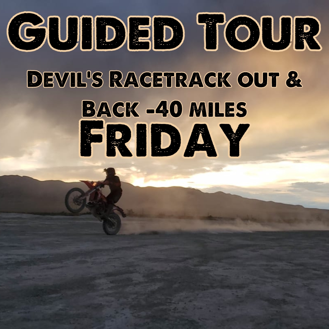 Friday Morning - UPPER INTERMEDIATE - Devil's Racetrack Out and Back -40 Miles cover picture