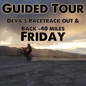 Friday Morning - UPPER INTERMEDIATE - Devil's Racetrack Out and Back -40 Miles cover picture