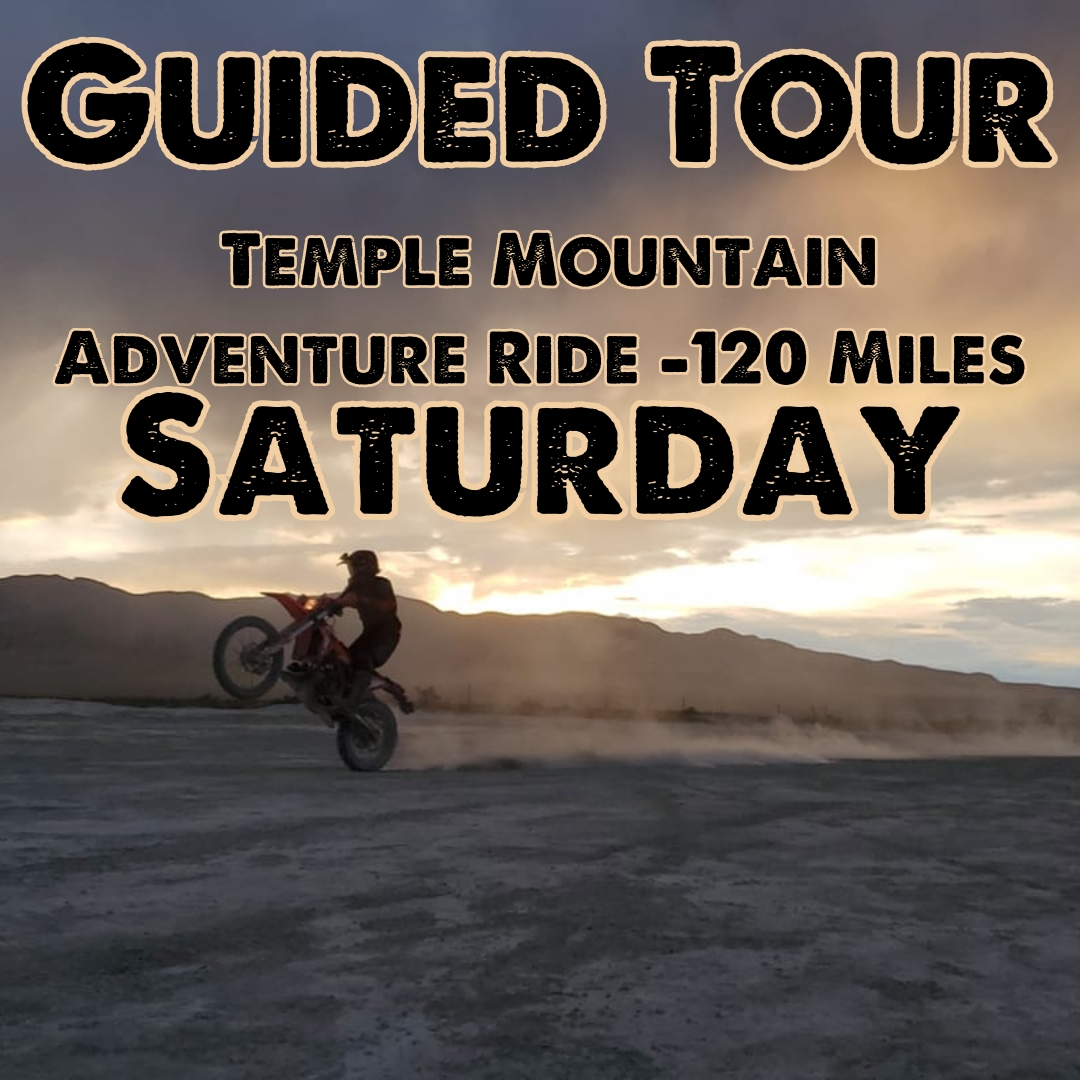 Saturday Morning - ADVENTURE RIDE - Temple Mountain - 120 Miles cover picture