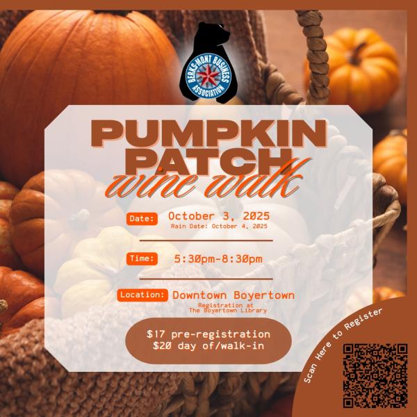 Pumpkin Patch Wine Walk