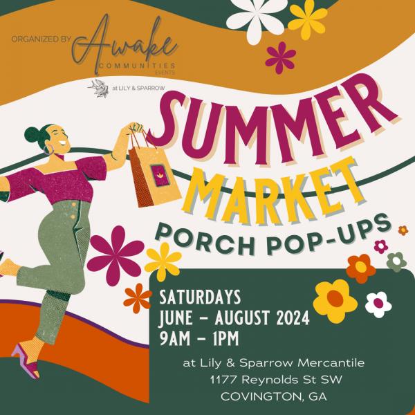 Summer Porch Pop-ups at Lily & Sparrow