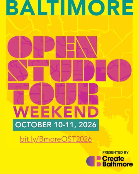 Baltimore Open Studio Tour (OST) Weekend 2026