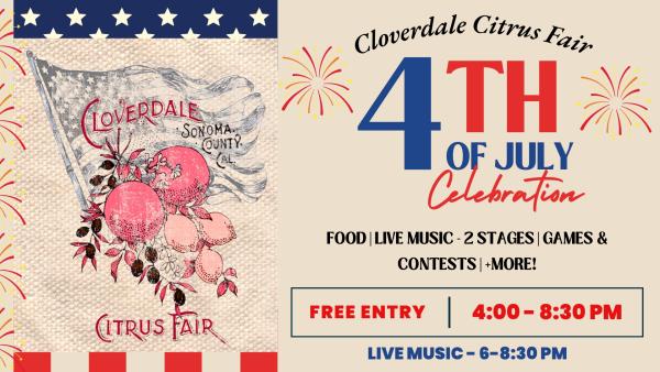 4th of July Street Faire - Cloverdale Citrus Fair