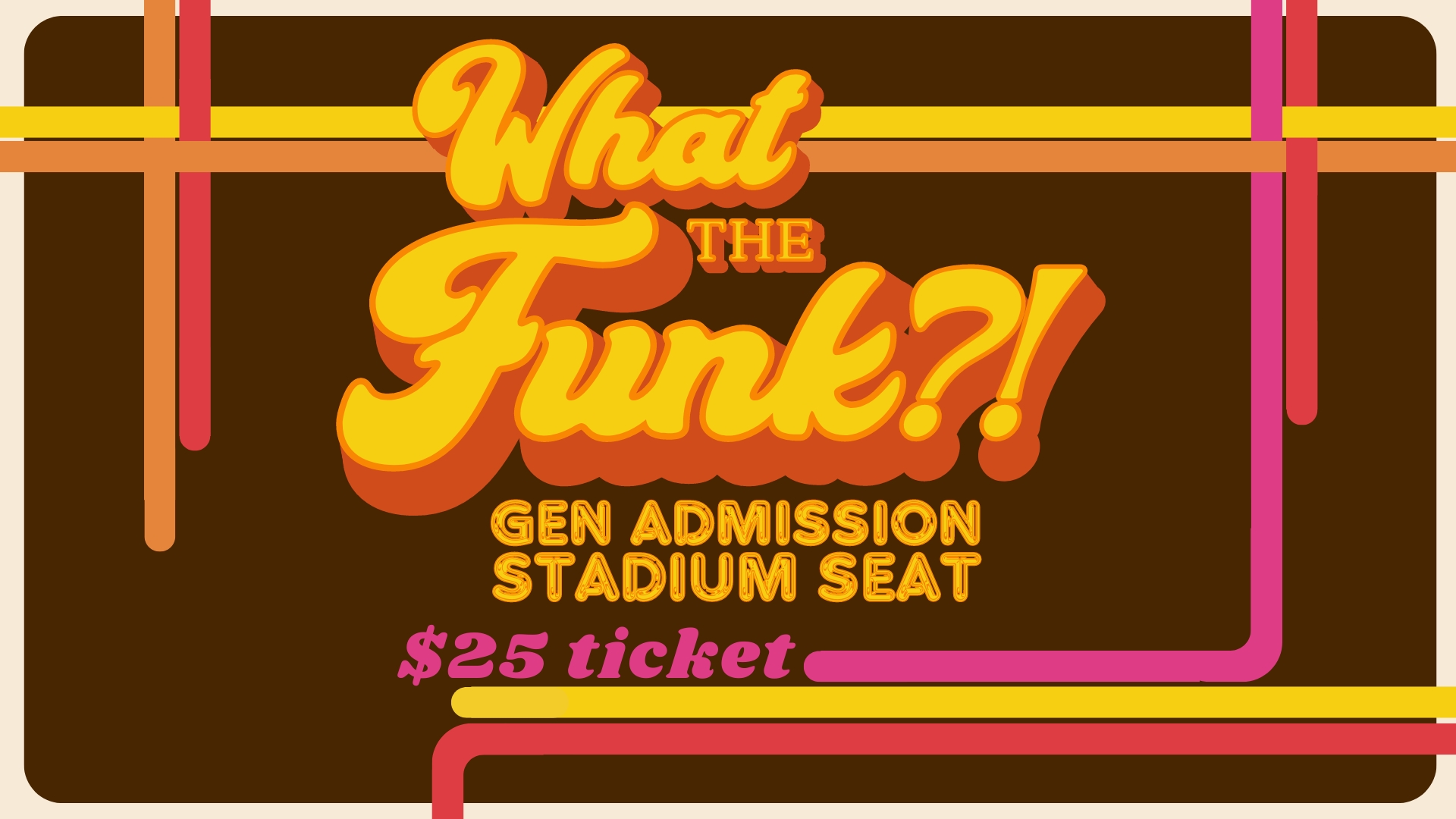Gen Admission Stadium Seat cover picture