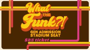 Gen Admission Stadium Seat cover picture