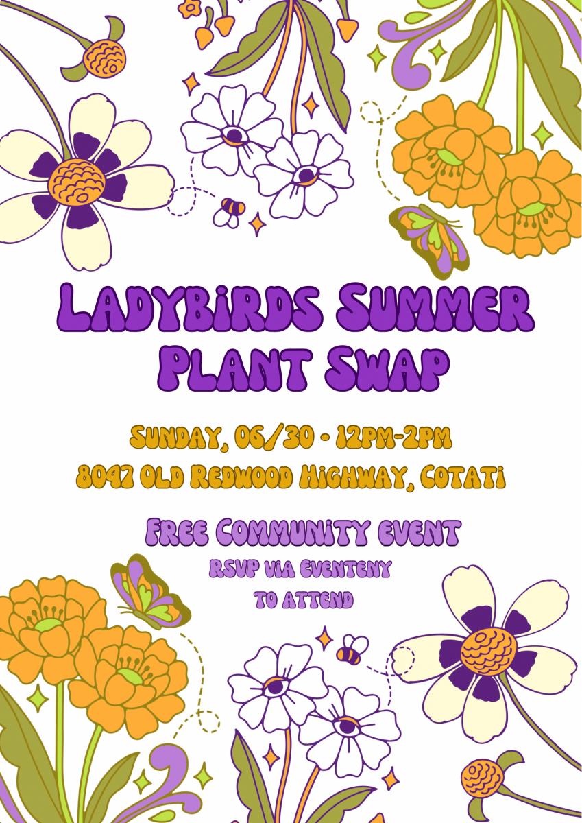 Ladybirds Summer Plant Swap cover picture