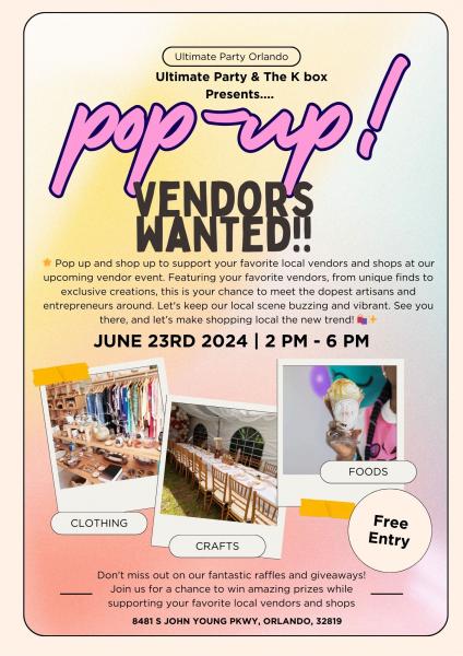 Pop Up & Shop up