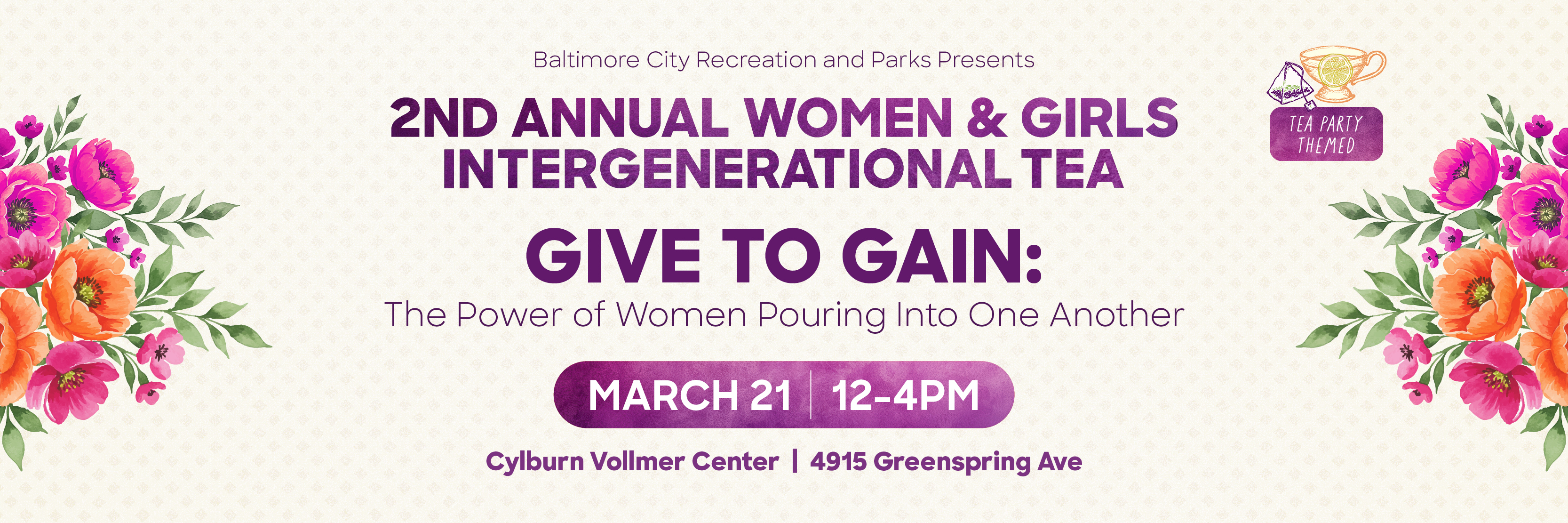 The Intergenerational Tea - Give to Gain: The Power of Women Pouring into One Another cover image