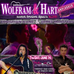 VIP Table with 4 tickets to Acoustic Concert with James Marsters and Christian Kane cover picture