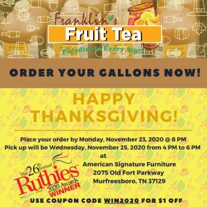 Franklin's Fruit Tea