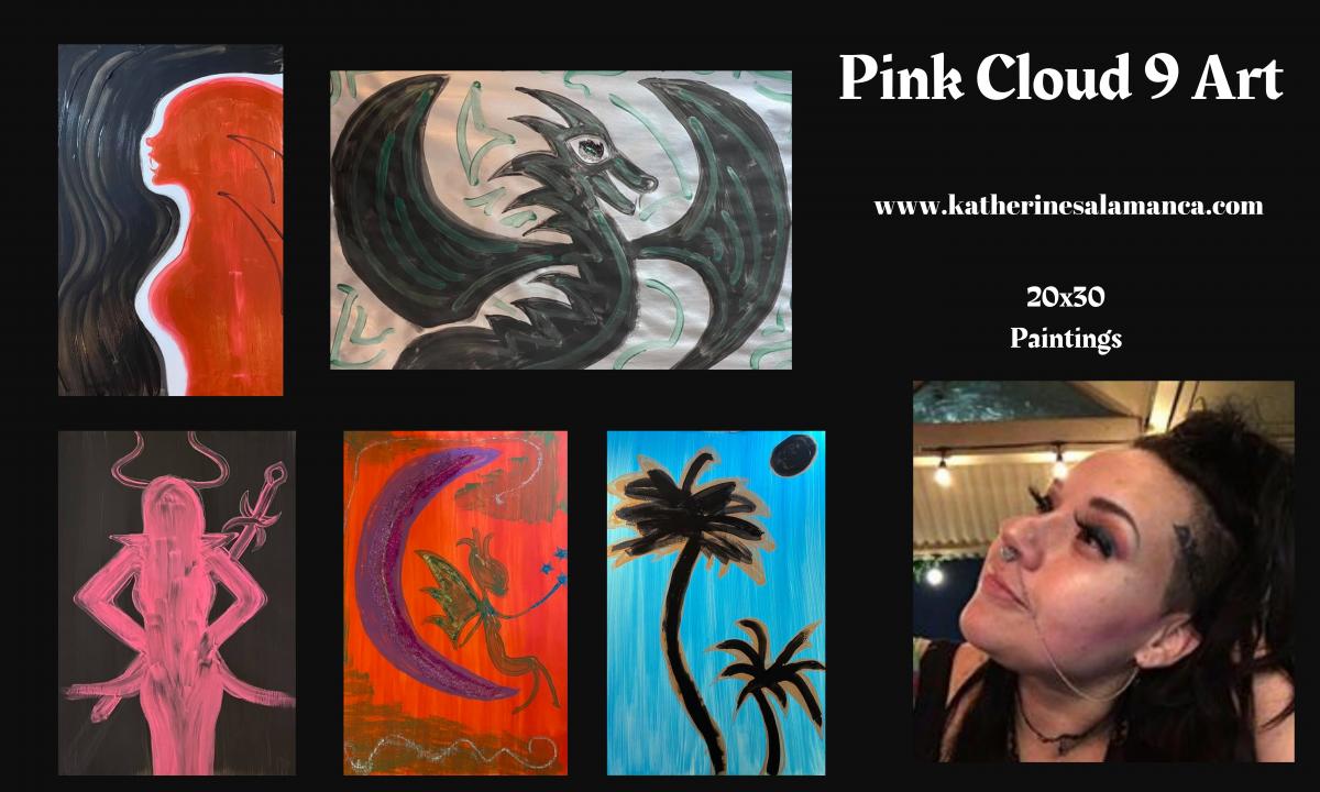 Pink Cloud 9 Art & Artists