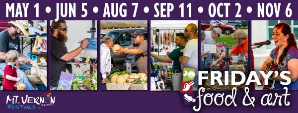 Friday's Food & Art 2026