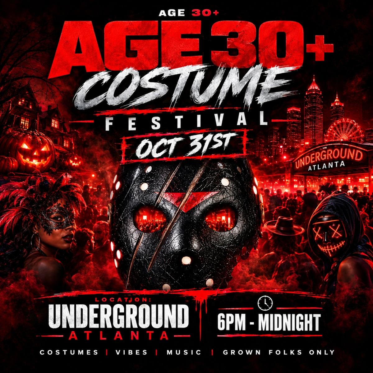 Halloween 30+ Block Party