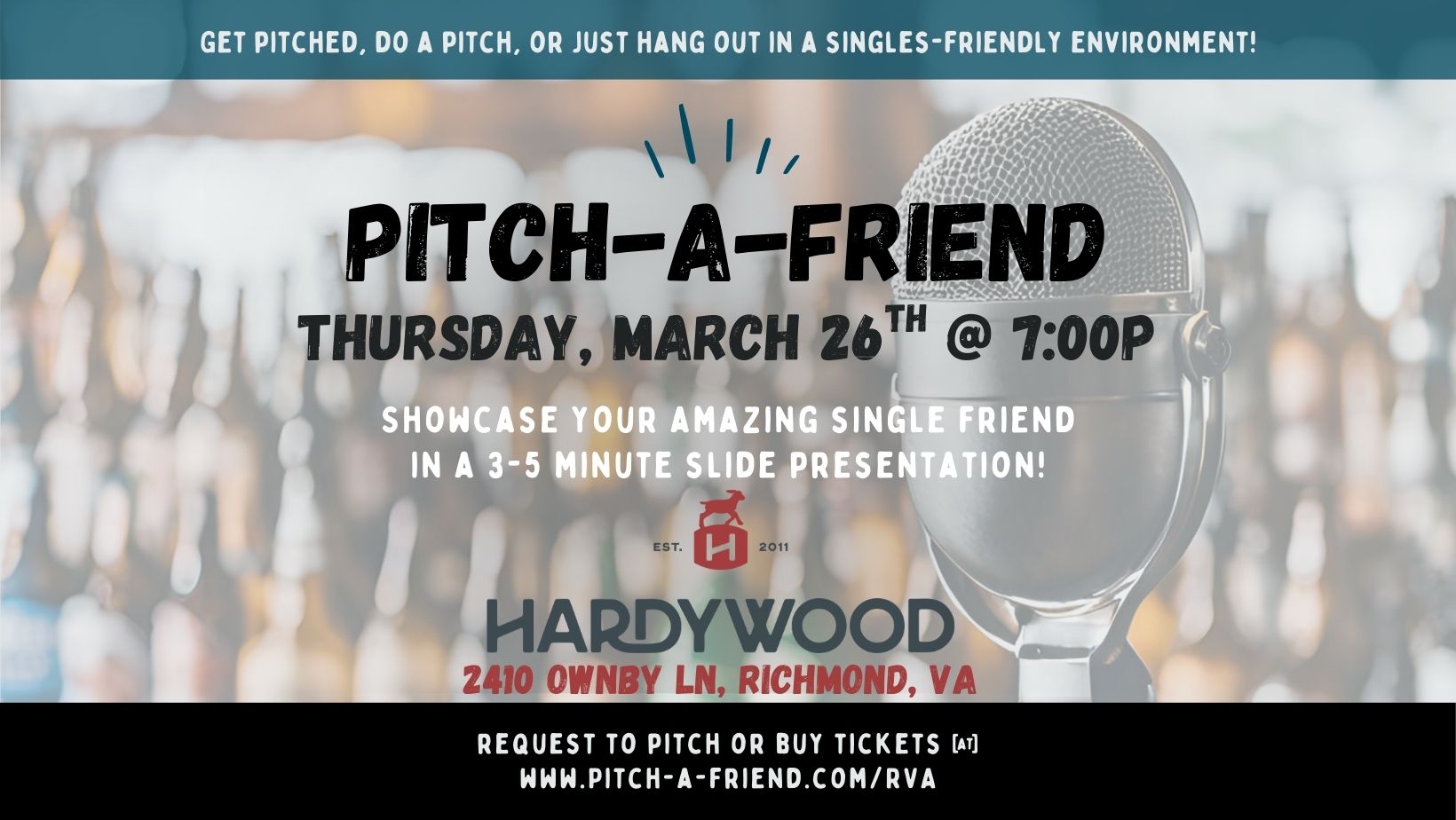 Pitch-A-Friend Hardywood  RVA