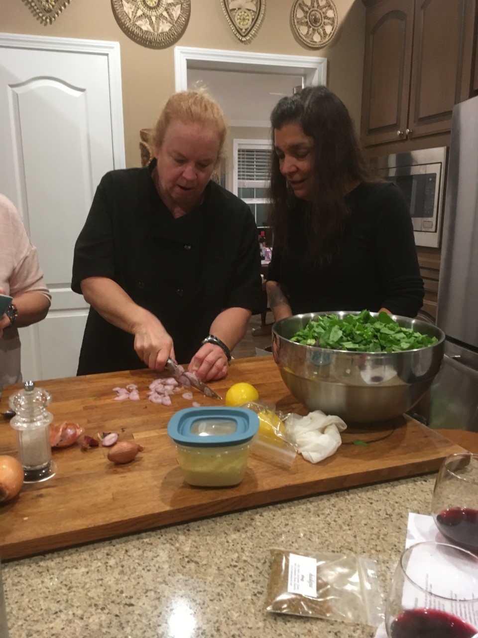 Chef Joanie Moore Cooking Class