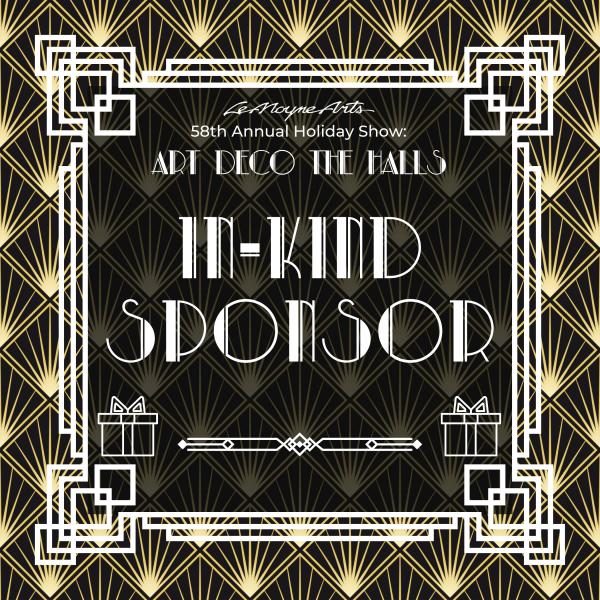 In-Kind Sponsor In-Kind Sponsor