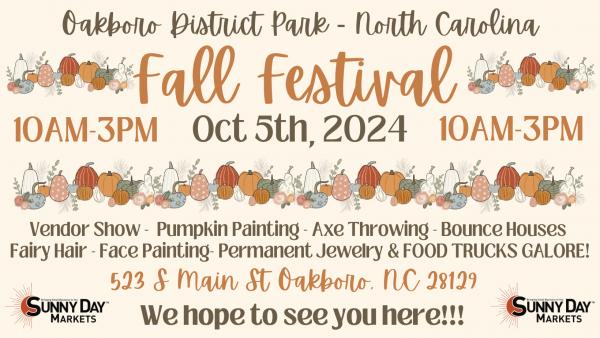 Oakboro Fall Festival Oakboro Fall Festival