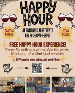 Happy Hour at Riverwalk Apartments cover picture
